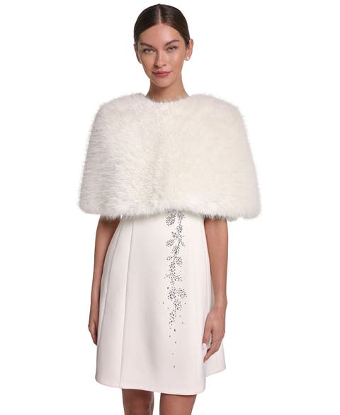 Faux Fur Capelet