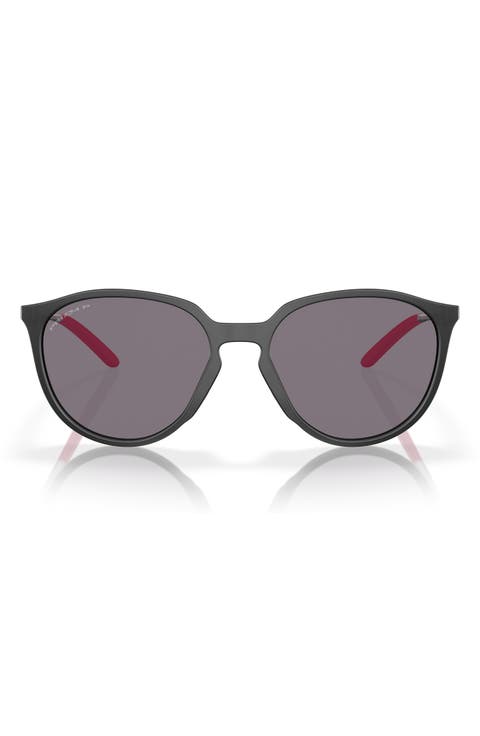 Sielo 57mm Polarized Round Sunglasses