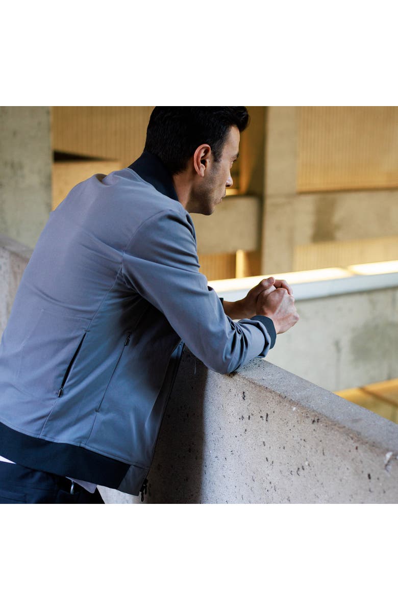 Myles Apparel Tour Bomber, Alternate, color, Slate