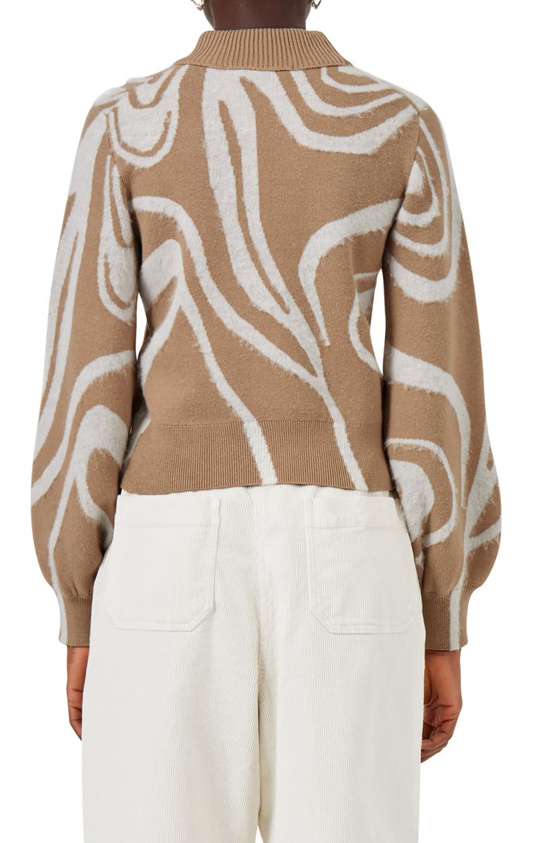 French Connection Maryssa Jacquard Sweater, Alternate, color,