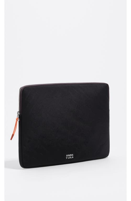 Bimba Y Lola Nylon 13.5" Laptop Sleeve In Black