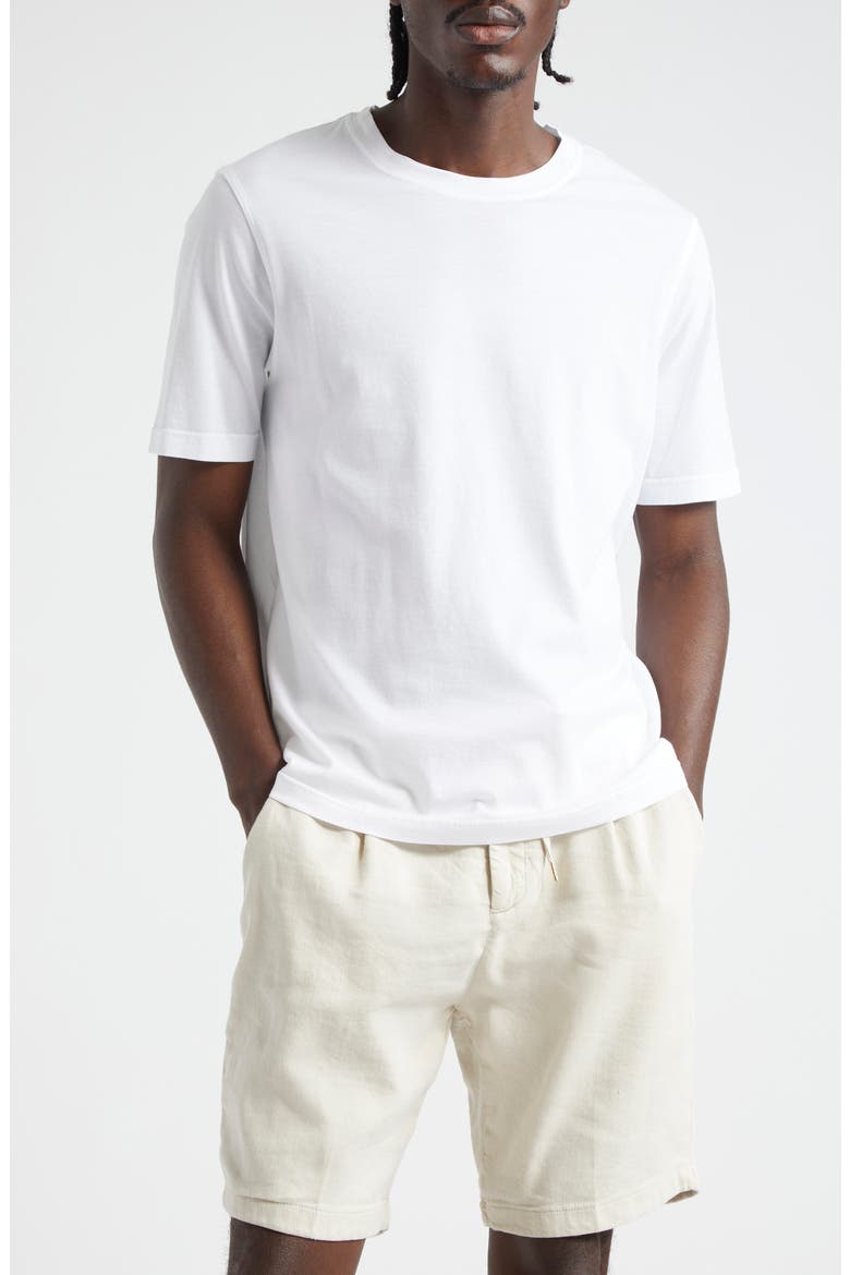 Classic Cotton T-Shirt, Main, color, WHITE