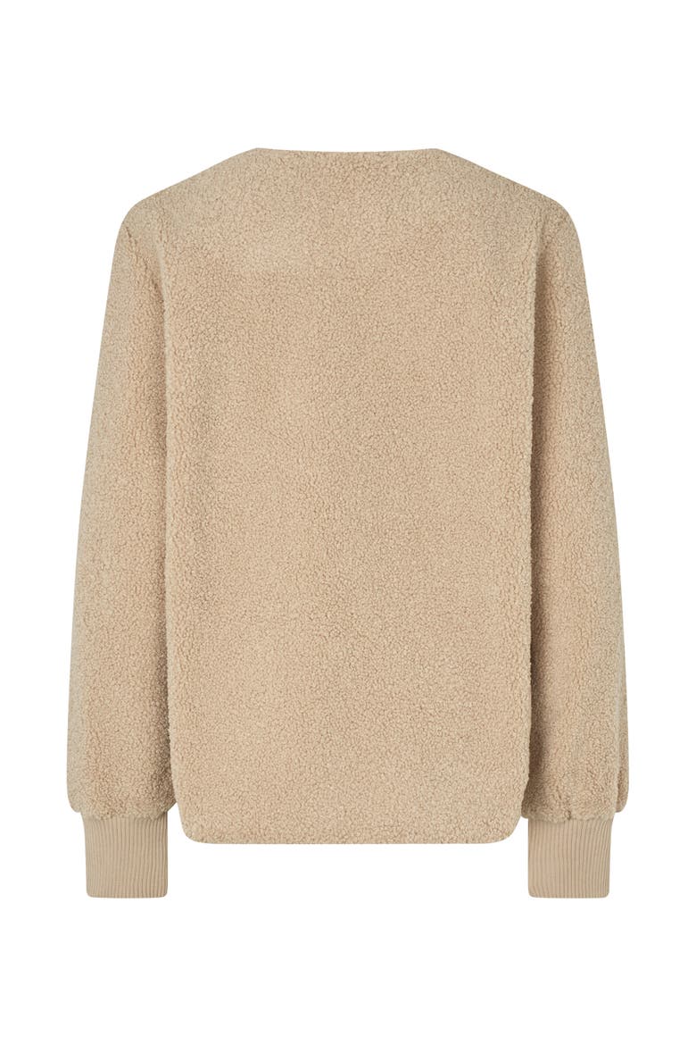 MaJunte V-Neck Long Sleeve Jacket, Alternate, color, Fog