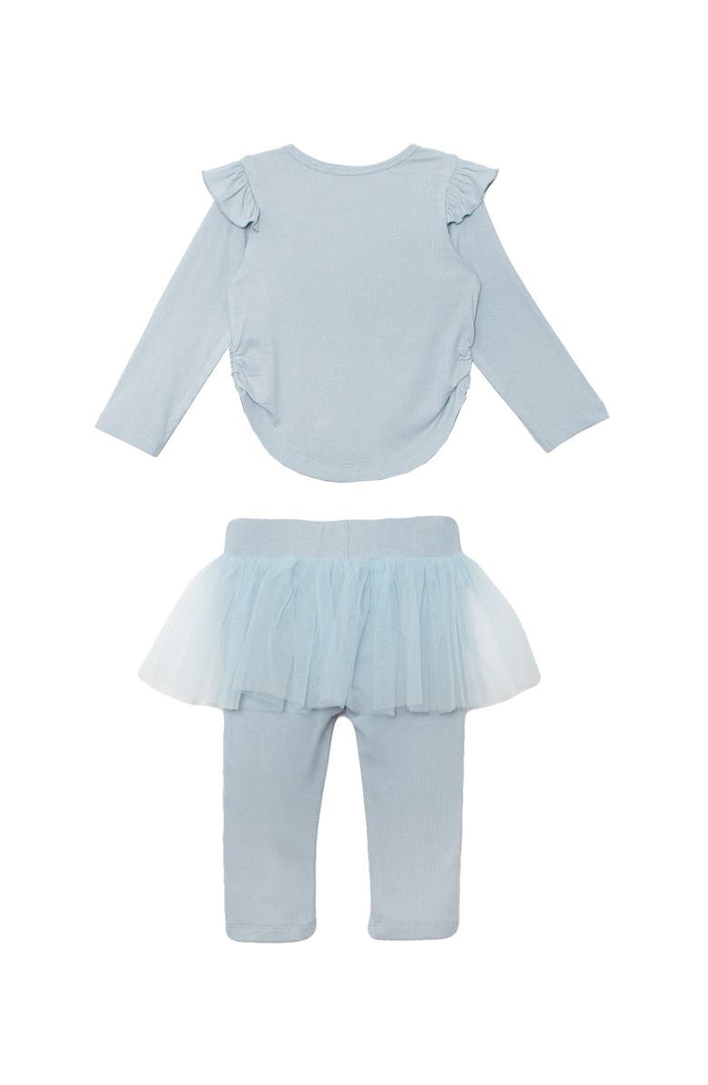 Isobella 
Chloe Tutu in the Clouds Two Piece Pant Set, Alternate, color, Blue