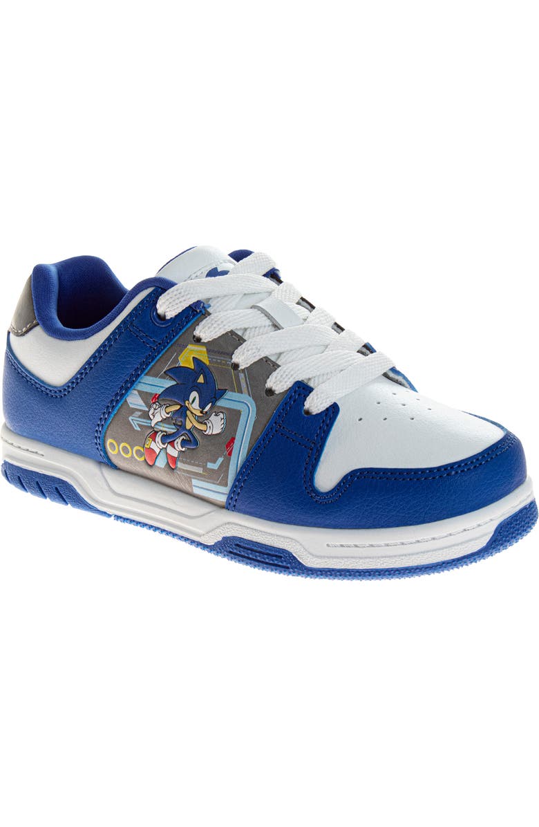JOSMO Kids' Sonic the Hedgehog Sneaker, Main, color, Blwh
