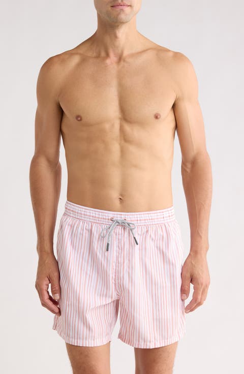 Ponji Stripe Swim Shorts