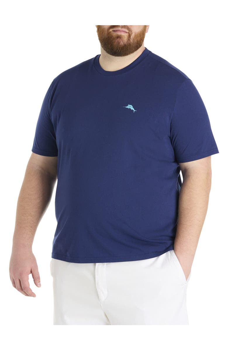 Tommy Bahama Big & Tall Marlin Big Splash Graphic T-Shirt, Alternate, color, Island Navy