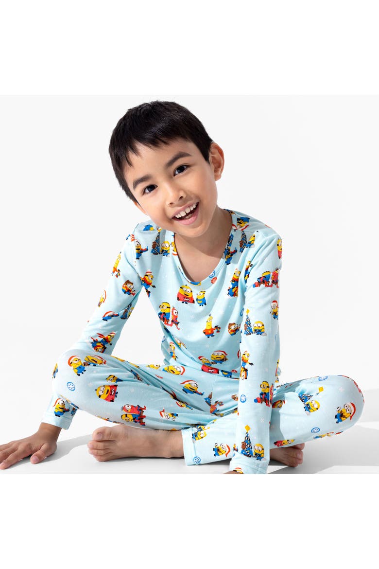Kids' Merry Minions Holiday Set of 2 Piece Pajamas, Alternate, color, Merry Minions Holiday