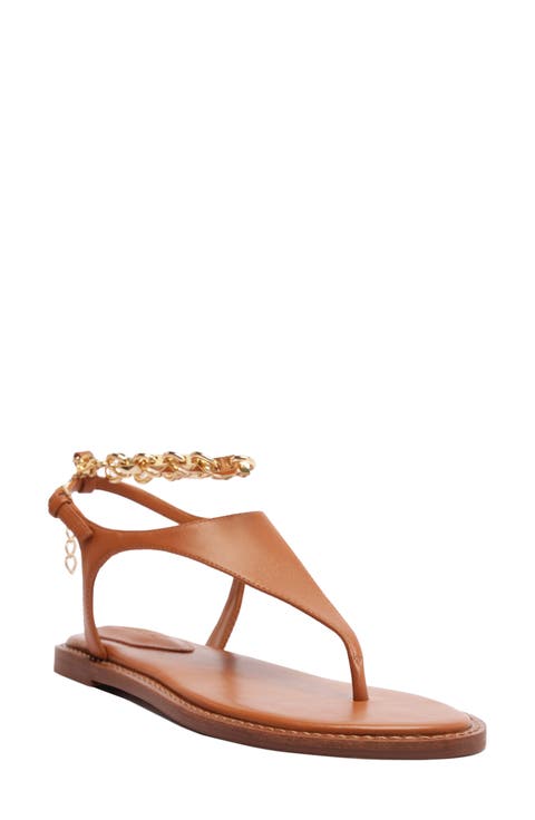 Lys Ankle Strap Slide Sandal (Women)