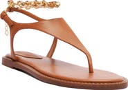 Schutz Lys Ankle Strap Slide Sandal