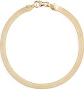 Bony Levy 14K Gold Herringbone Chain Bracelet
