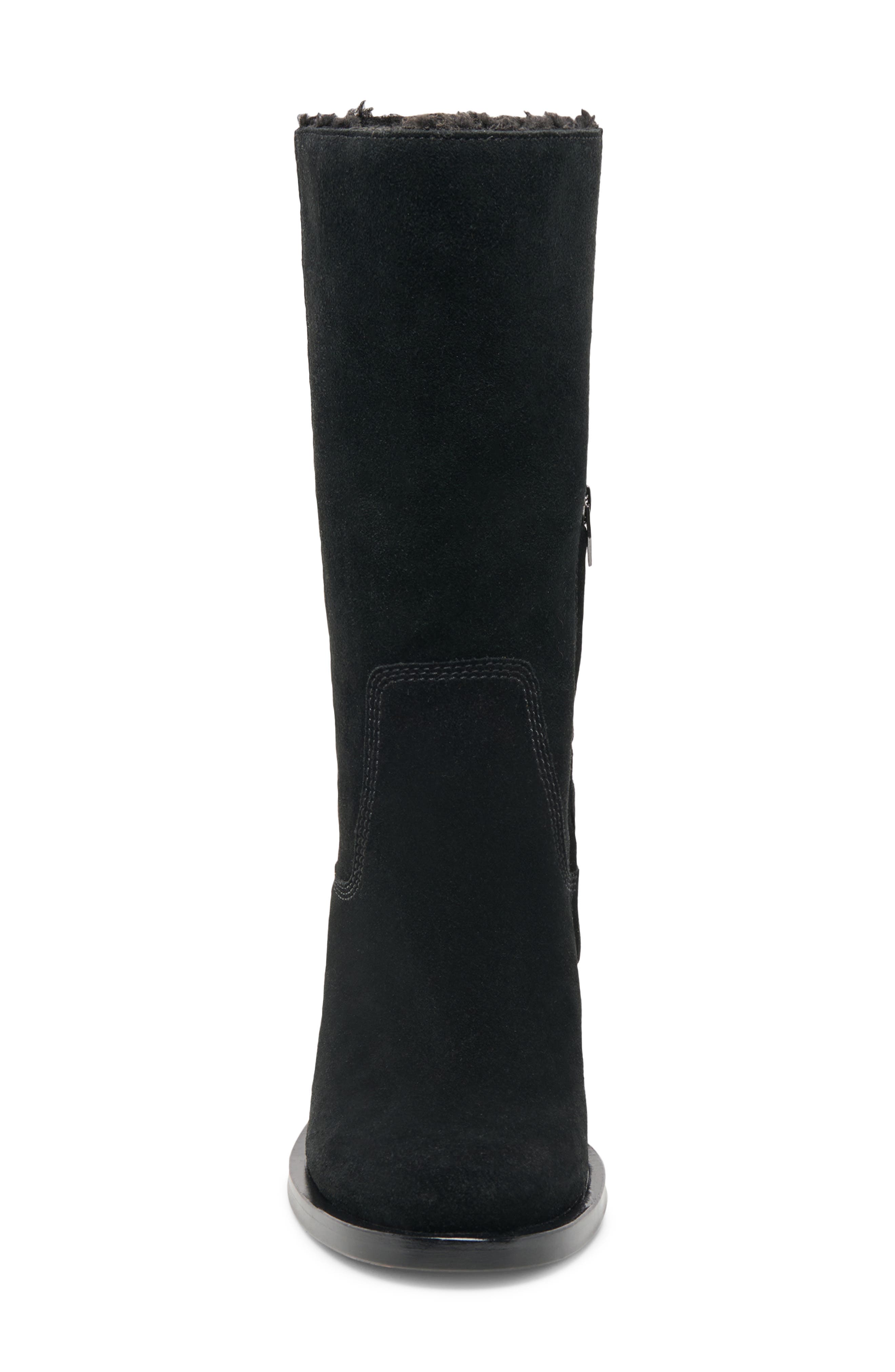 Dolce Vita Kedra H2O Waterproof Boot, Alternate, color, Onyx Suede H2o