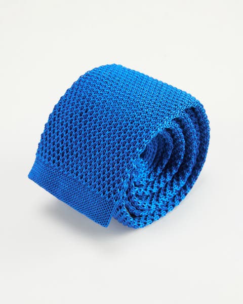 Classic Knit Silk Tie
