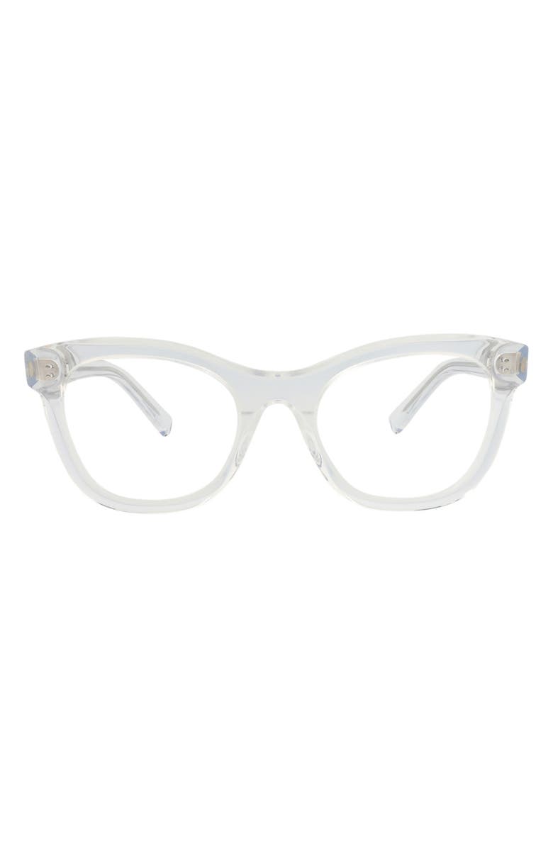 Maui Jim Core Optical 49mm Cat Eye Reading Glasses, Main, color, Crystal Crystal Transparent