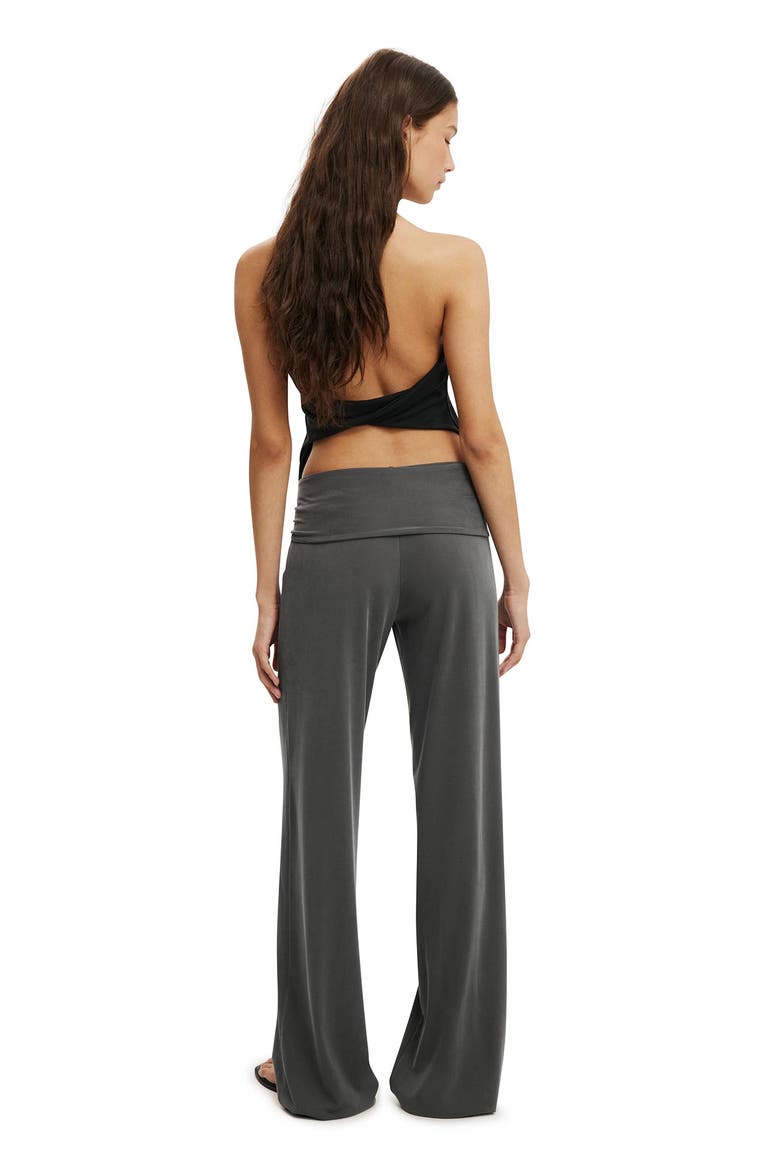 Women's Honey Tie Pant, Alternate, color, Charcoal