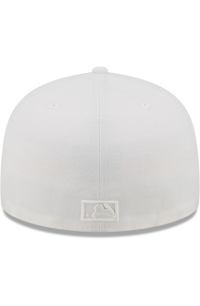 New Era Men's New Era Washington Nationals White on White 59FIFTY Fitted Hat, Alternate, color, 