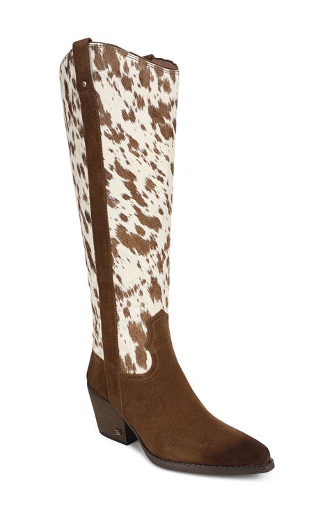 Wyatt Knee High Western Boot