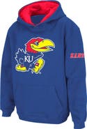 STADIUM ATHLETIC Youth Stadium Athletic Royal Kansas Jayhawks Big Logo Pullover Hoodie