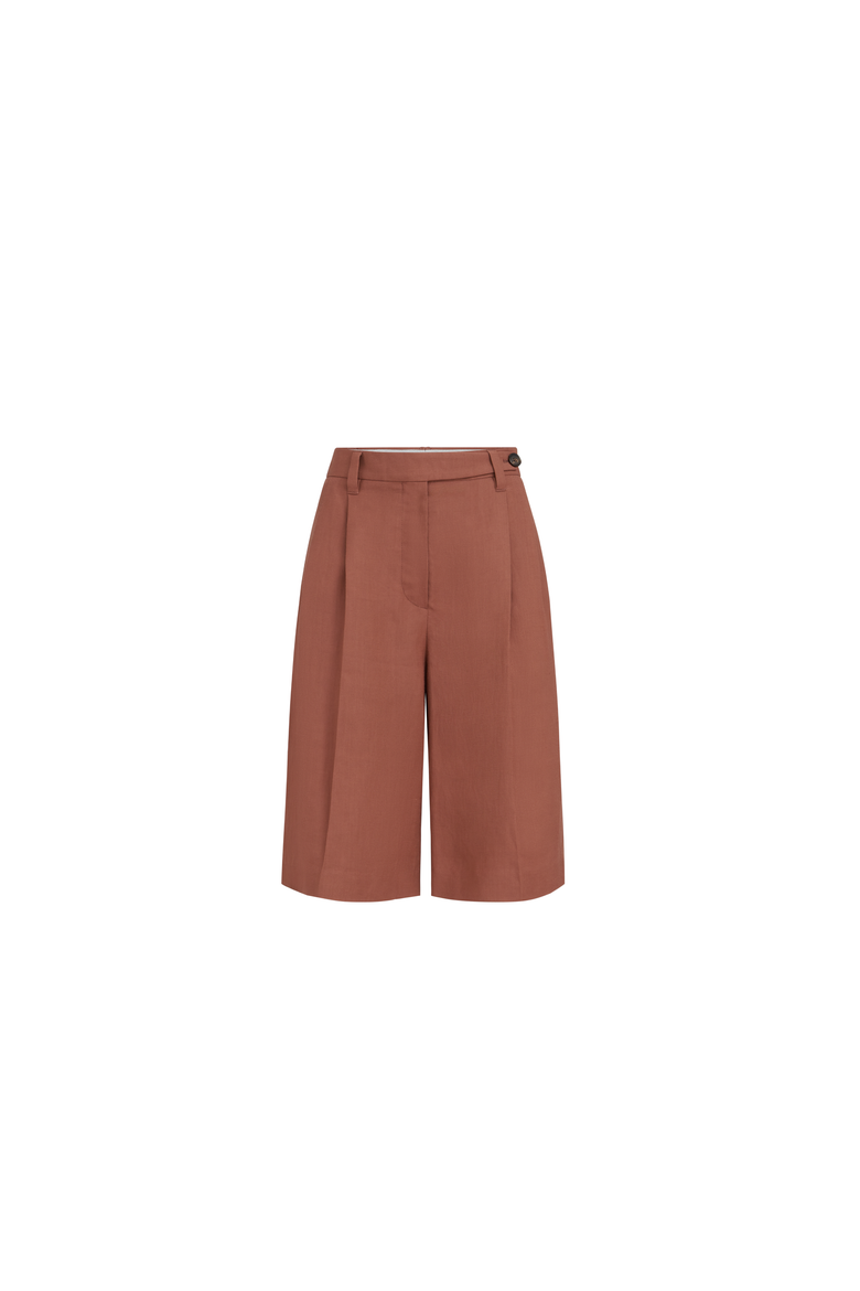 Sartorial Bermuda shorts, Alternate, color, Orange