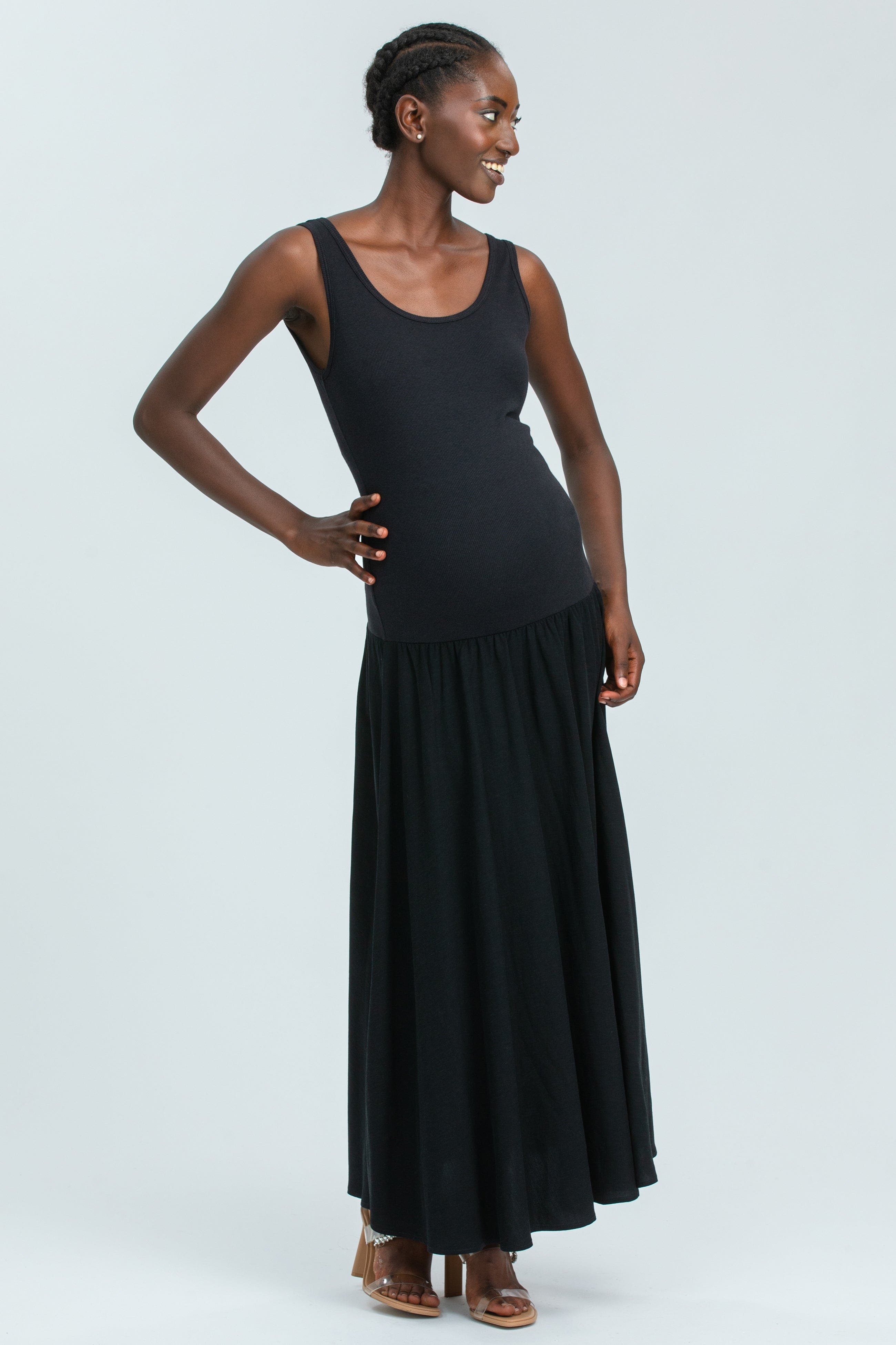 Pietro Brunelli Maternity Tiana Sleeveless Twofer Maternity Dress ...