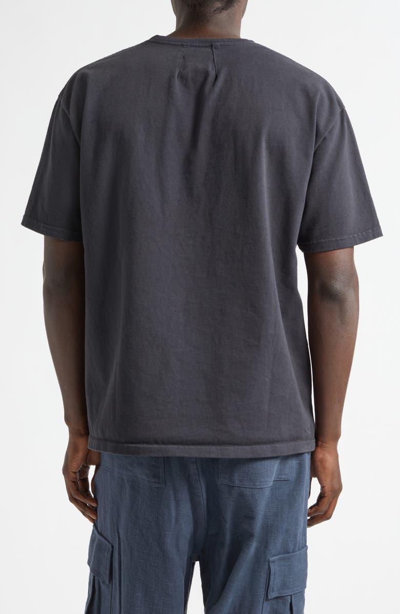 Rhude Rossa Graphic T-Shirt, Alternate, color, Vintage Black / Blue