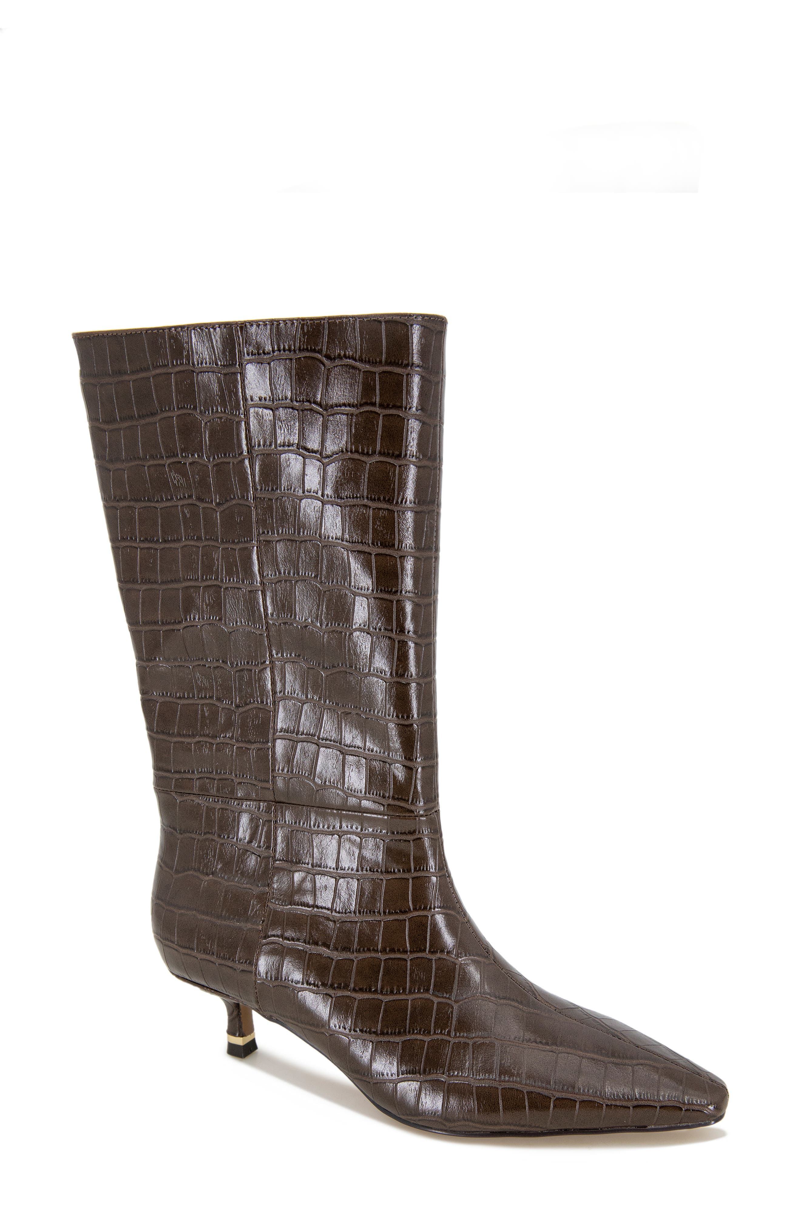  Dark Brown Croc