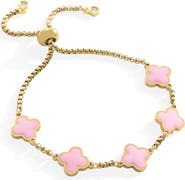 Mint & Lily Clover Enamel Bracelet