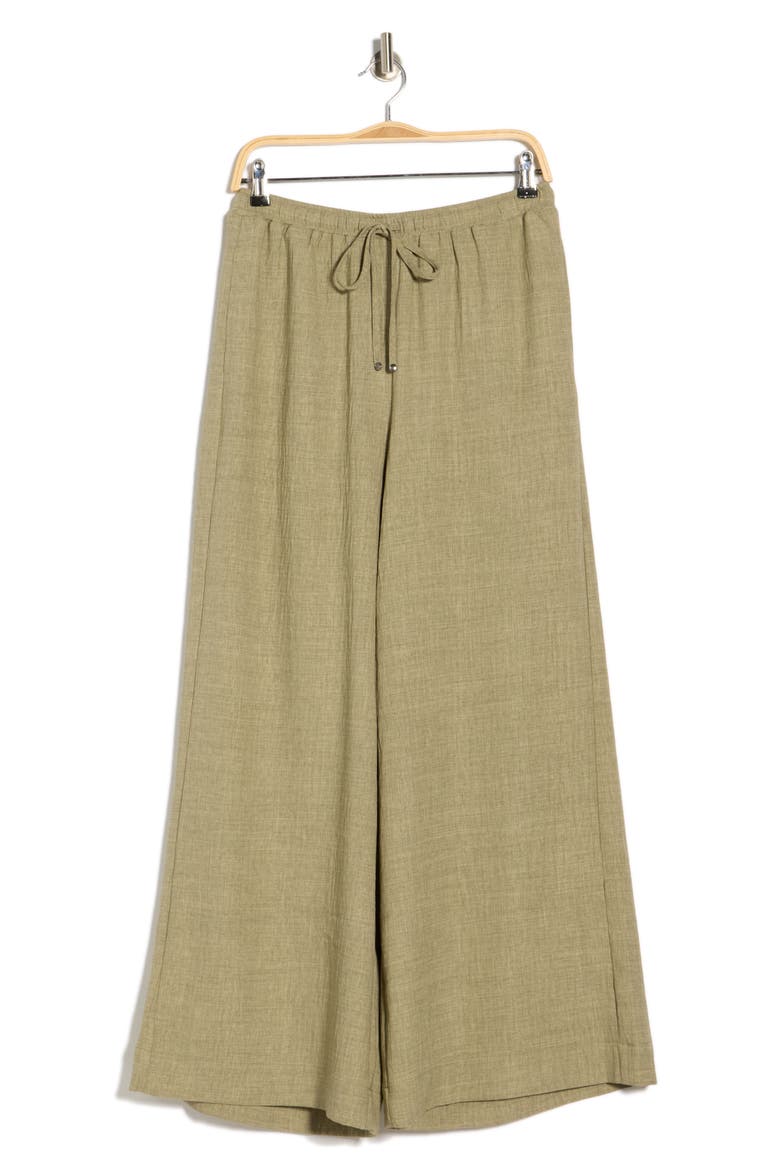 MAX STUDIO Woven Drawstring Pants (Women) | Nordstromrack