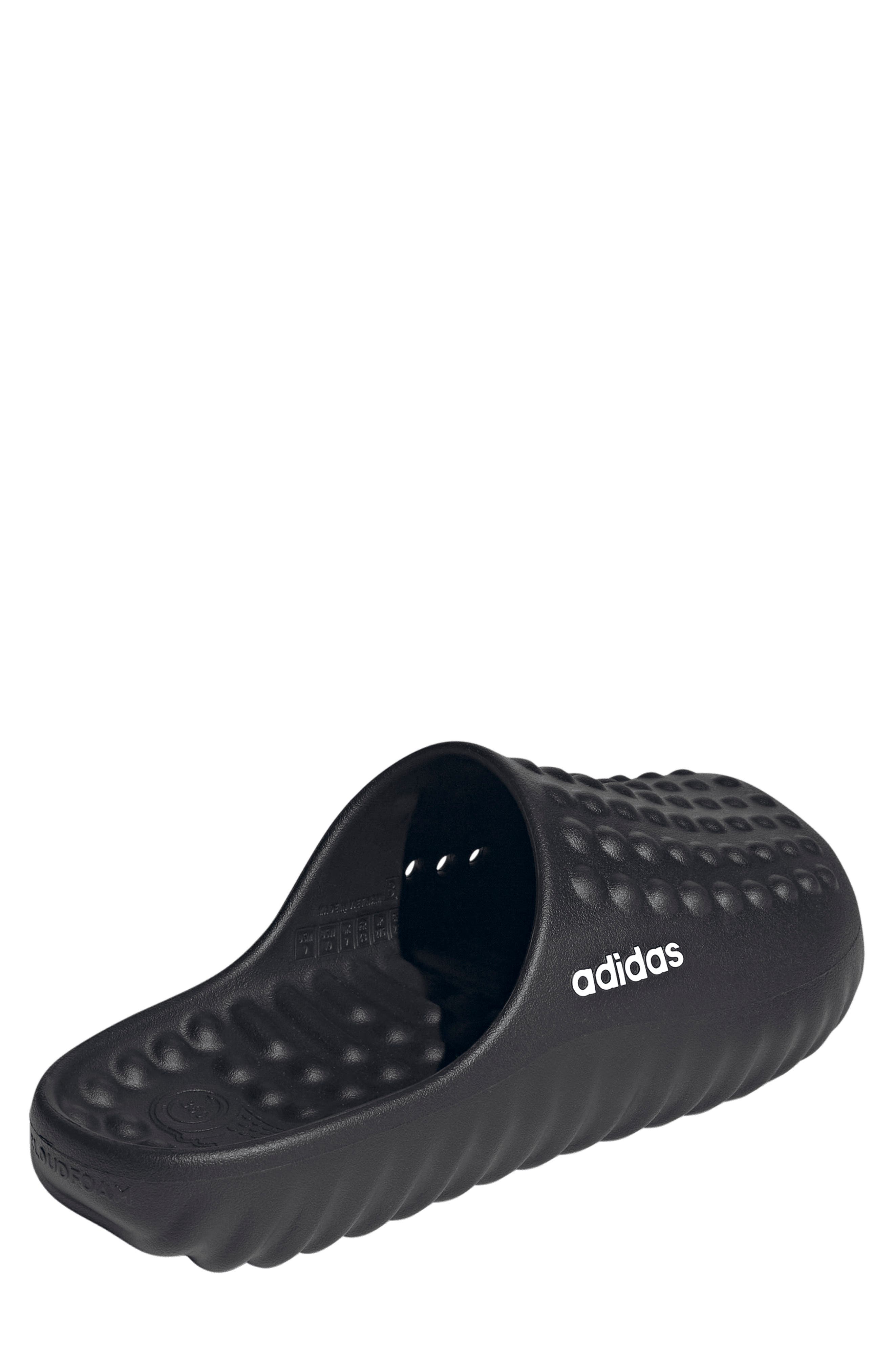 ADISSAGE 360REC MULE, Alternate, color, BLACK/ WHITE/ WHITE