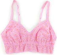 Hanky Panky Cross Dye Retro Lace Triangle Bralette