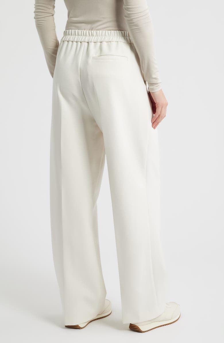 Bernardo Pleated Drawstring Pants, Alternate, color, 