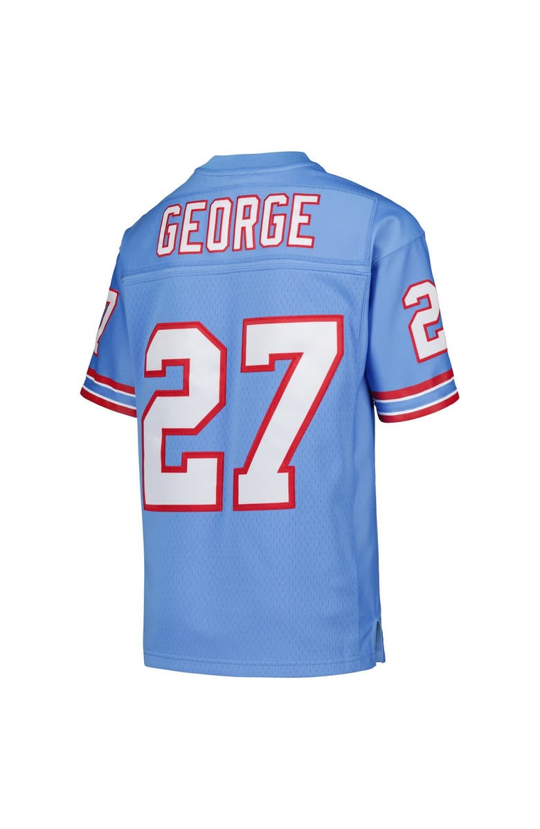 Mitchell & Ness Youth Mitchell & Ness Eddie George Light Blue Houston Oilers Gridiron Classics 1997 Retired Player Legacy Jersey, Alternate, color, Light Blue