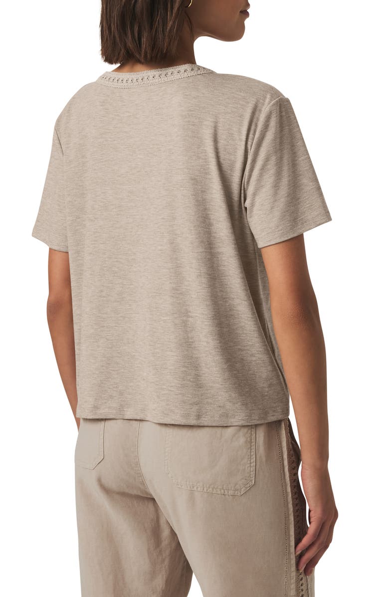 Splendid Dawn V-Neck T-Shirt, Alternate, color, Fawn