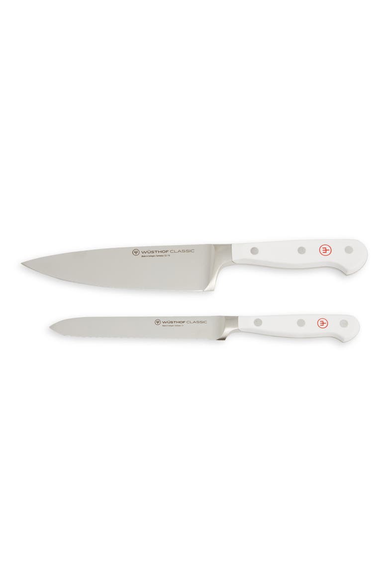 Classic 2-Piece Knife Set, Main, color, WHITE
