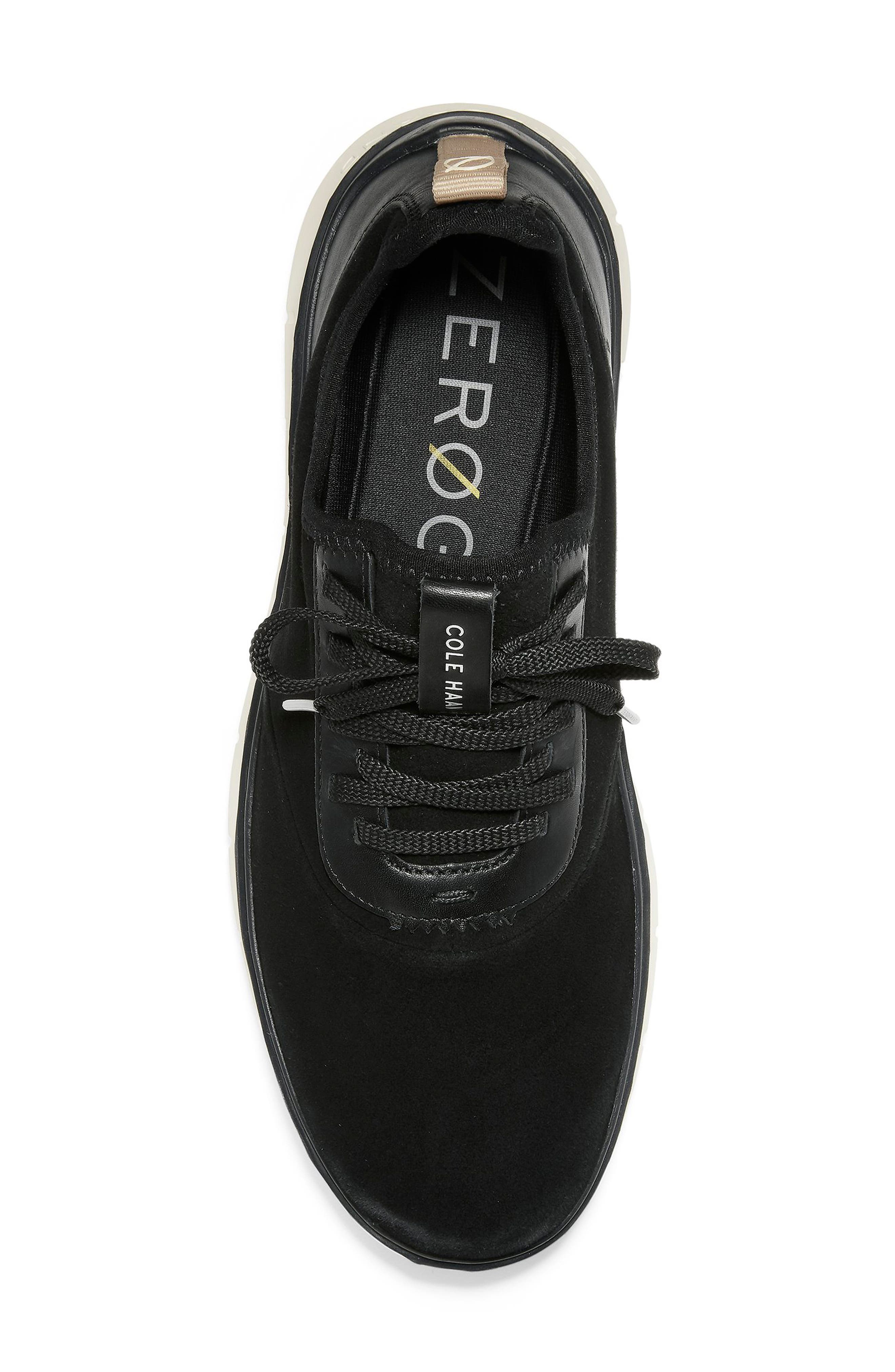 Generation ZerøGrand Sneaker, Alternate, color, BLACK SUEDE / IVORY