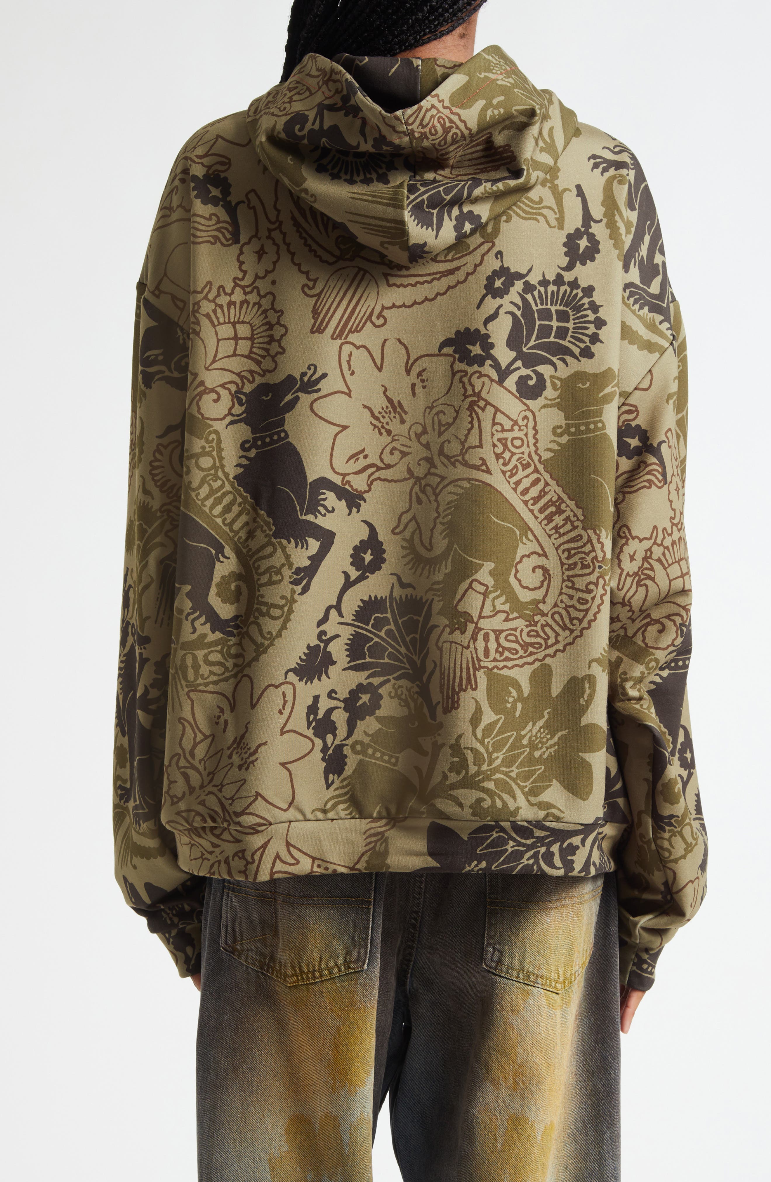 Paolina Russo Medieval Gilded Camo Zip Hoodie (Women) | Nordstromrack