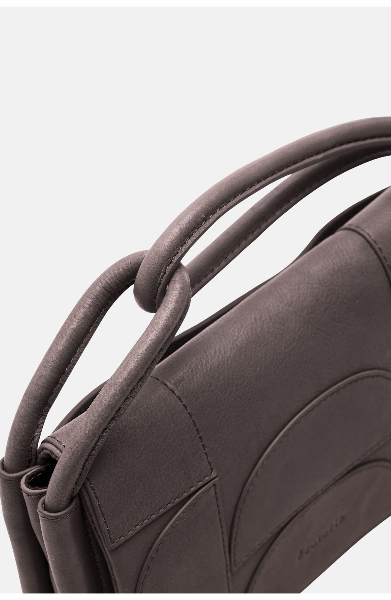 Martha Leather Crossbody Bag, Alternate, color, CHOCOLATE