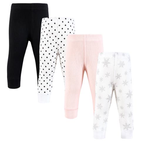 Warm Slim-Fit Ankle Pants 4-Piece Set (Baby)