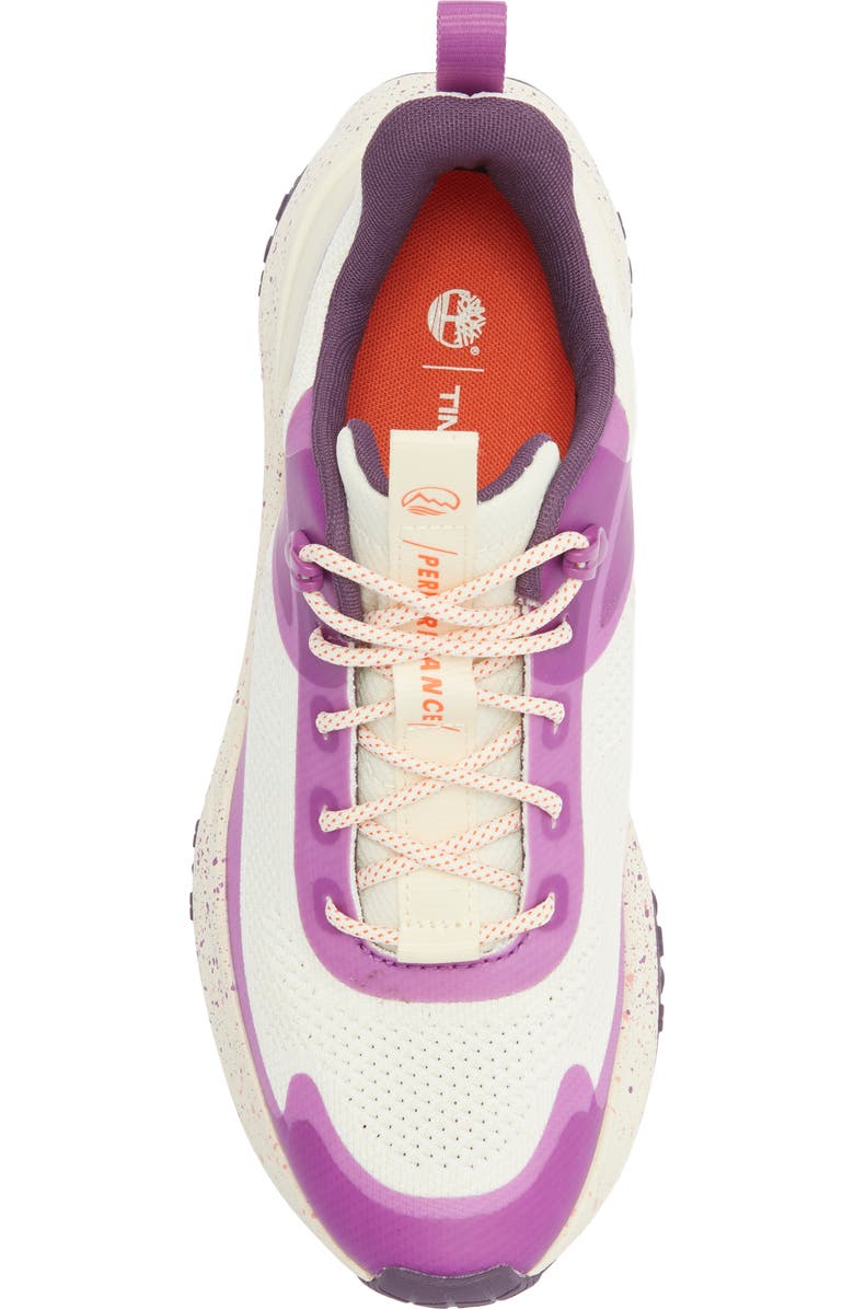 Timberland Motion Access Low Lace-Up Sneaker, Alternate, color, Natural With Purple