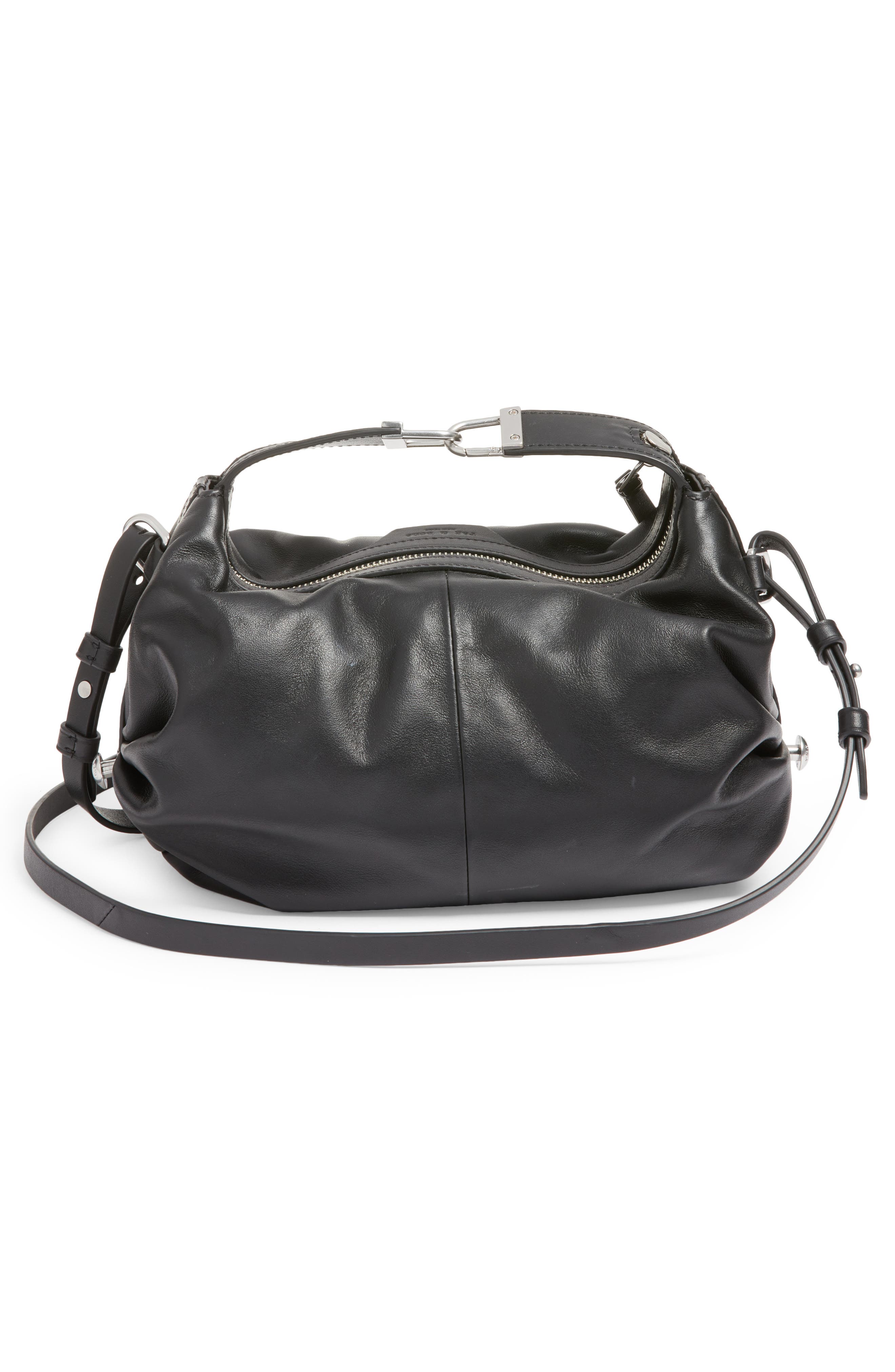 rag & bone Commuter Leather Crossbody Bag, Alternate, color, 
