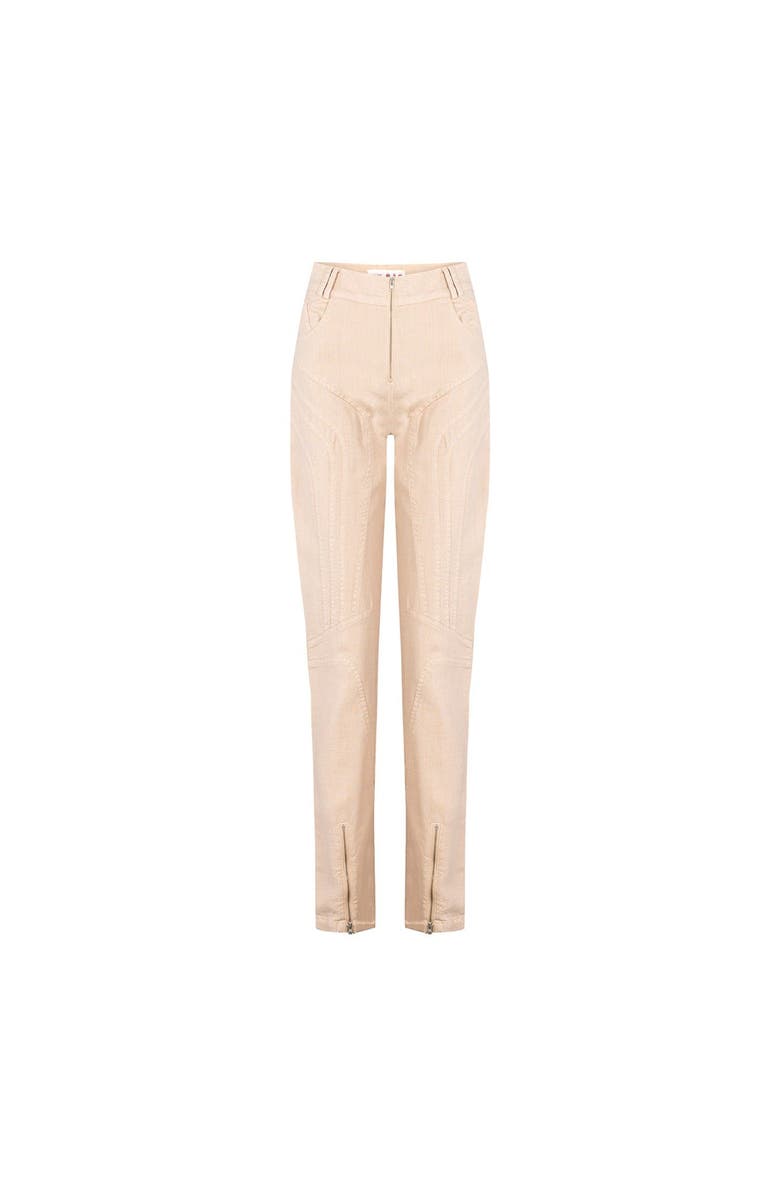PCFG Linen Blend Free Heaven Boomerang Linen Pant, Main, color, Beige
