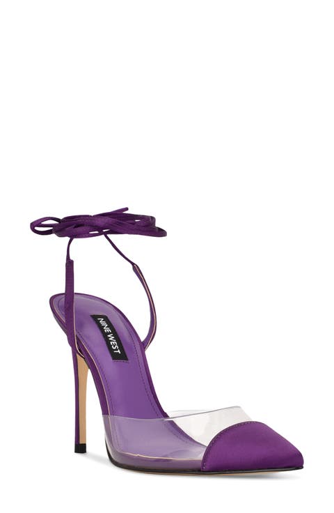 Ferest Ankle Tie Pointed Toe Pump (Women)