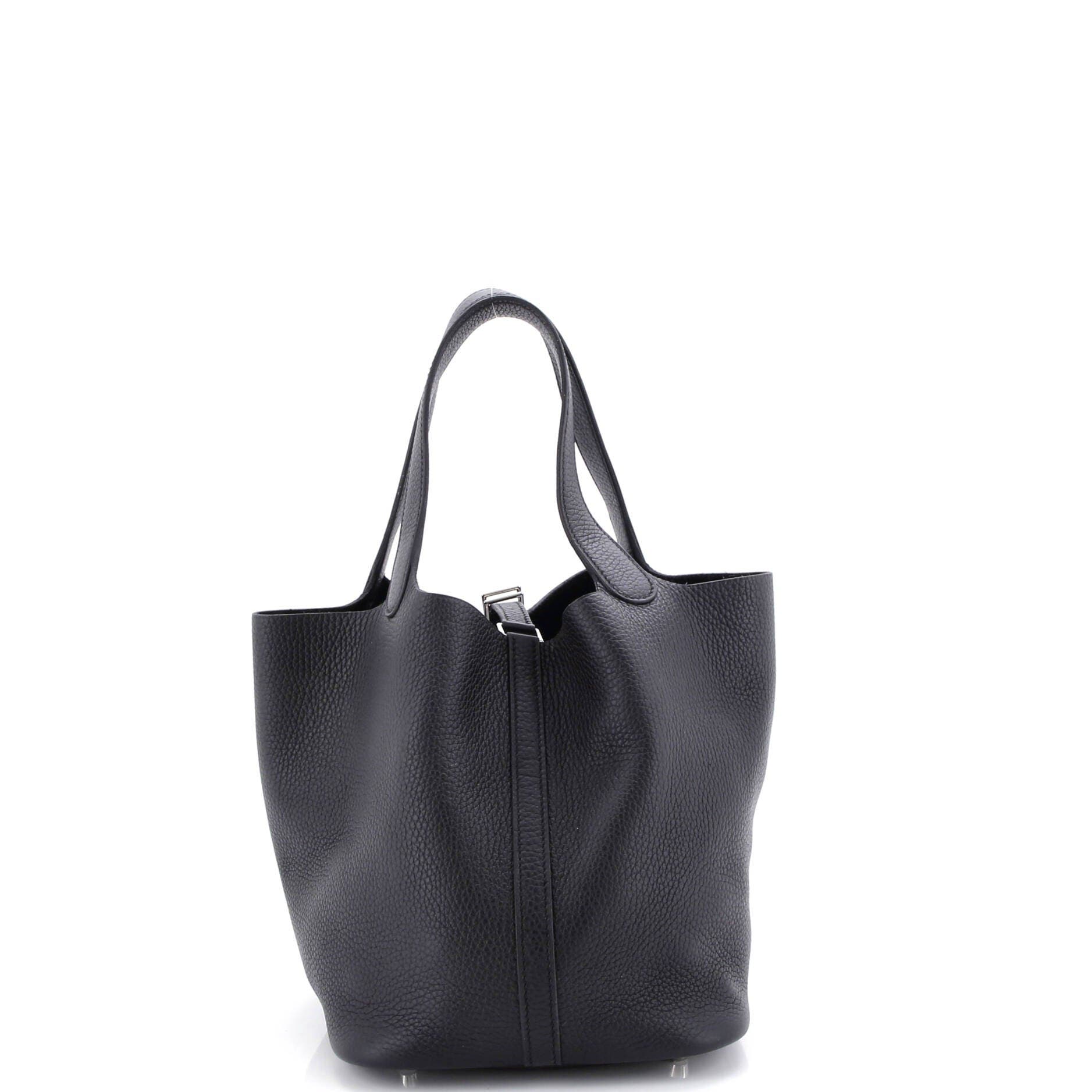 Pre-Owned Hermes Picotin Lock Bag Clemence MM, Alternate, color, 