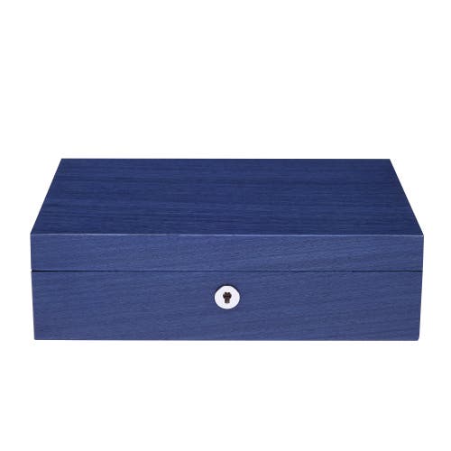 Rapport London Heritage Four Watch Box In Blue
