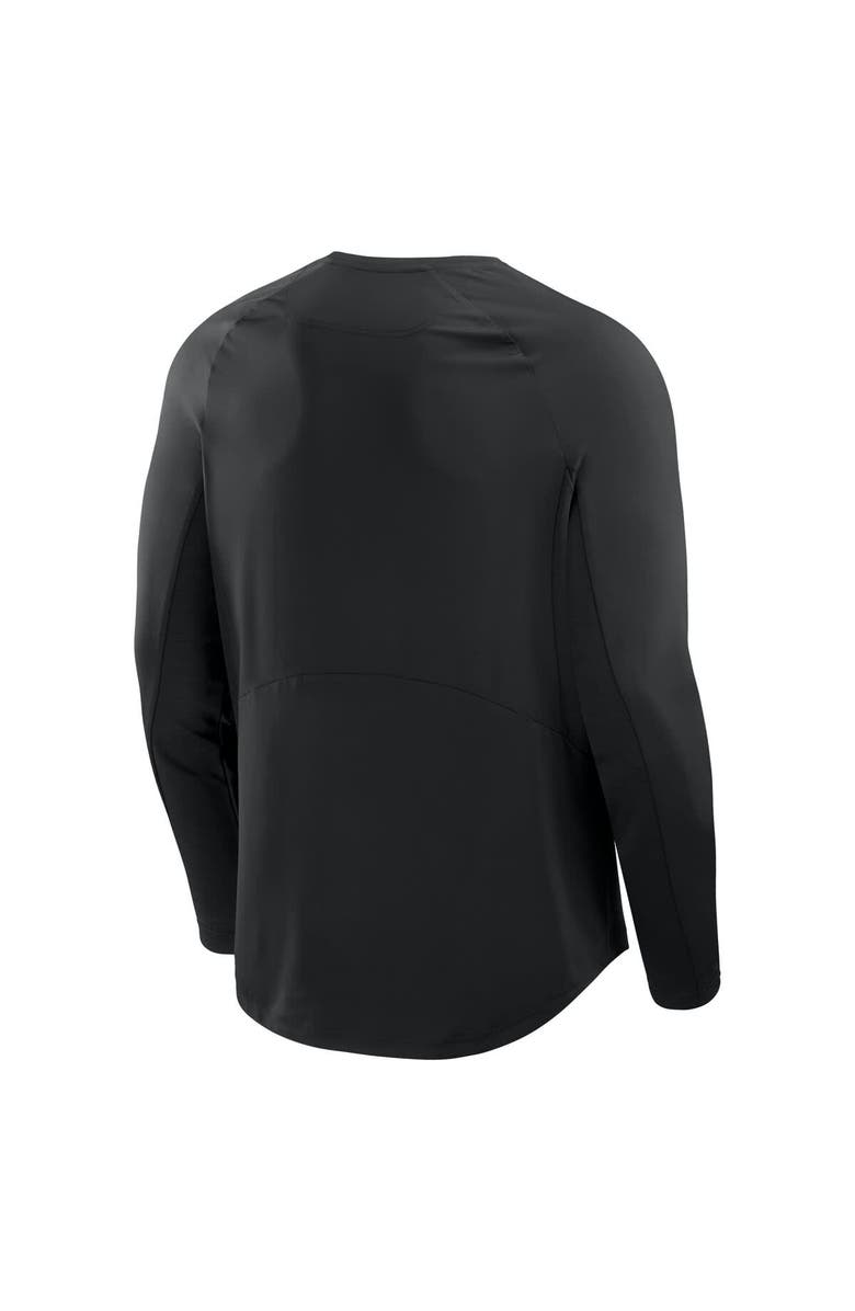 FANATICS Men's Fanatics Black Pittsburgh Steelers Coverage Scheme Long Sleeve T-Shirt, Alternate, color, Black