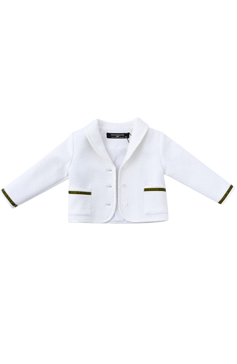 MOUSTACHE Brighton Bow Charm Set, Alternate, color, White