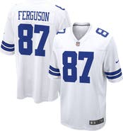 Nike Men's Nike Jake Ferguson White Dallas Cowboys Game Jersey