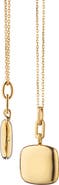 Monica Rich Kosann Slim Cushion Locket Necklace