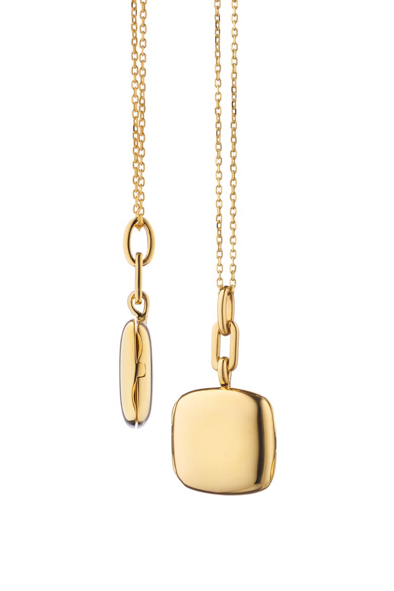Slim Cushion Locket Necklace video