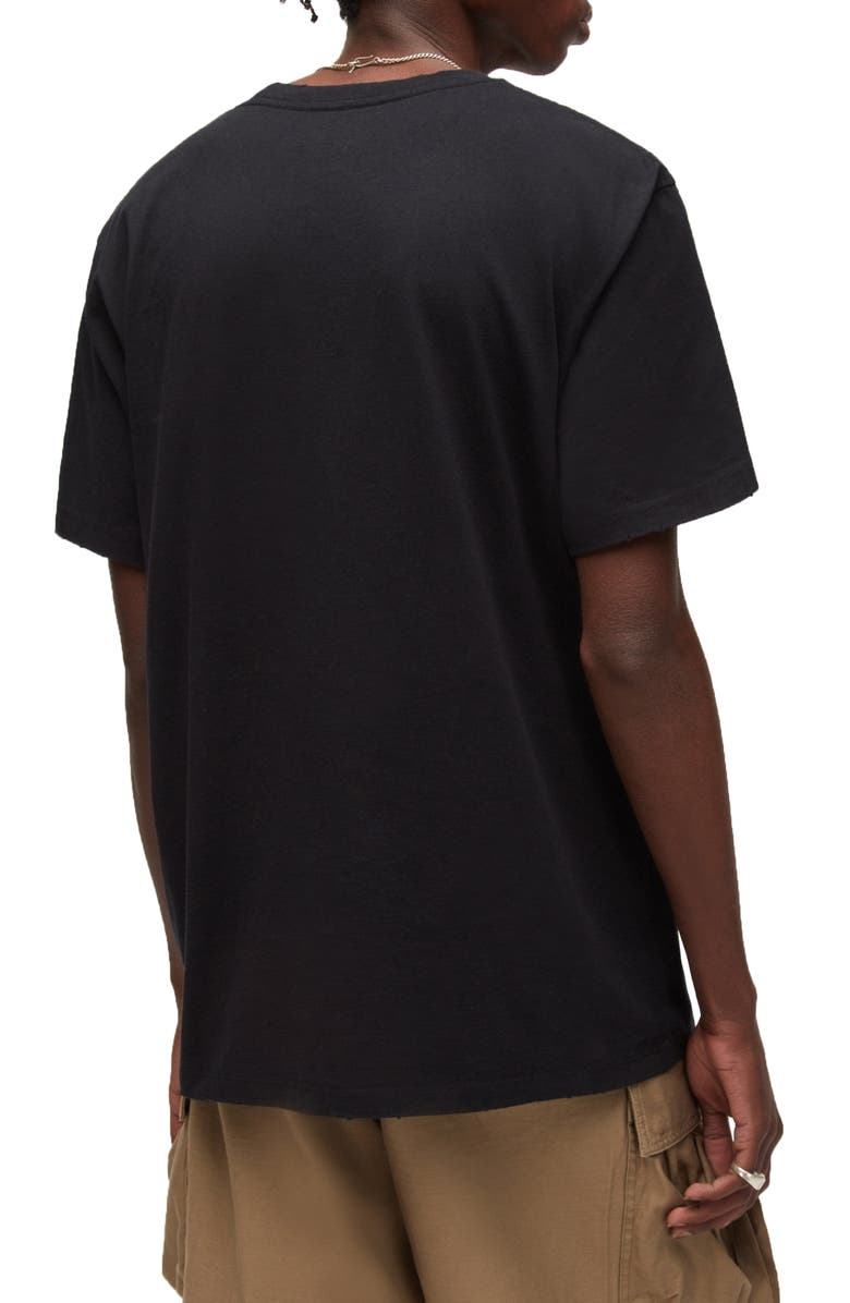 AllSaints Bodhi Cotton Crewneck T-Shirt, Alternate, color, 